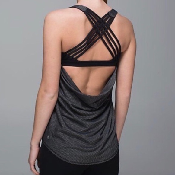 Lululemon Backless Tank with Bra - Picture 2 of 4